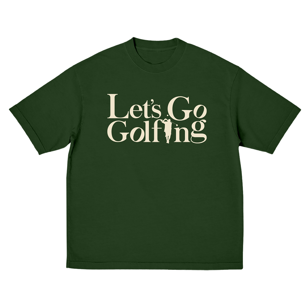 Let’s Go Golfing Classic Green Tee