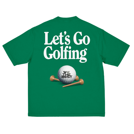 Let’s Go Golfing WTB Ball Green T-Shirt Back