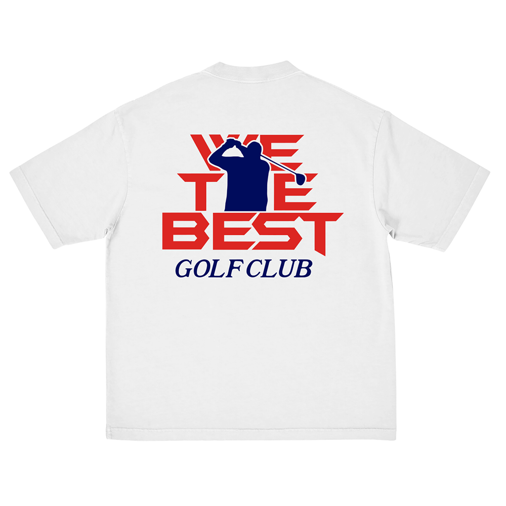 We The Best Golf Club T-Shirt Back