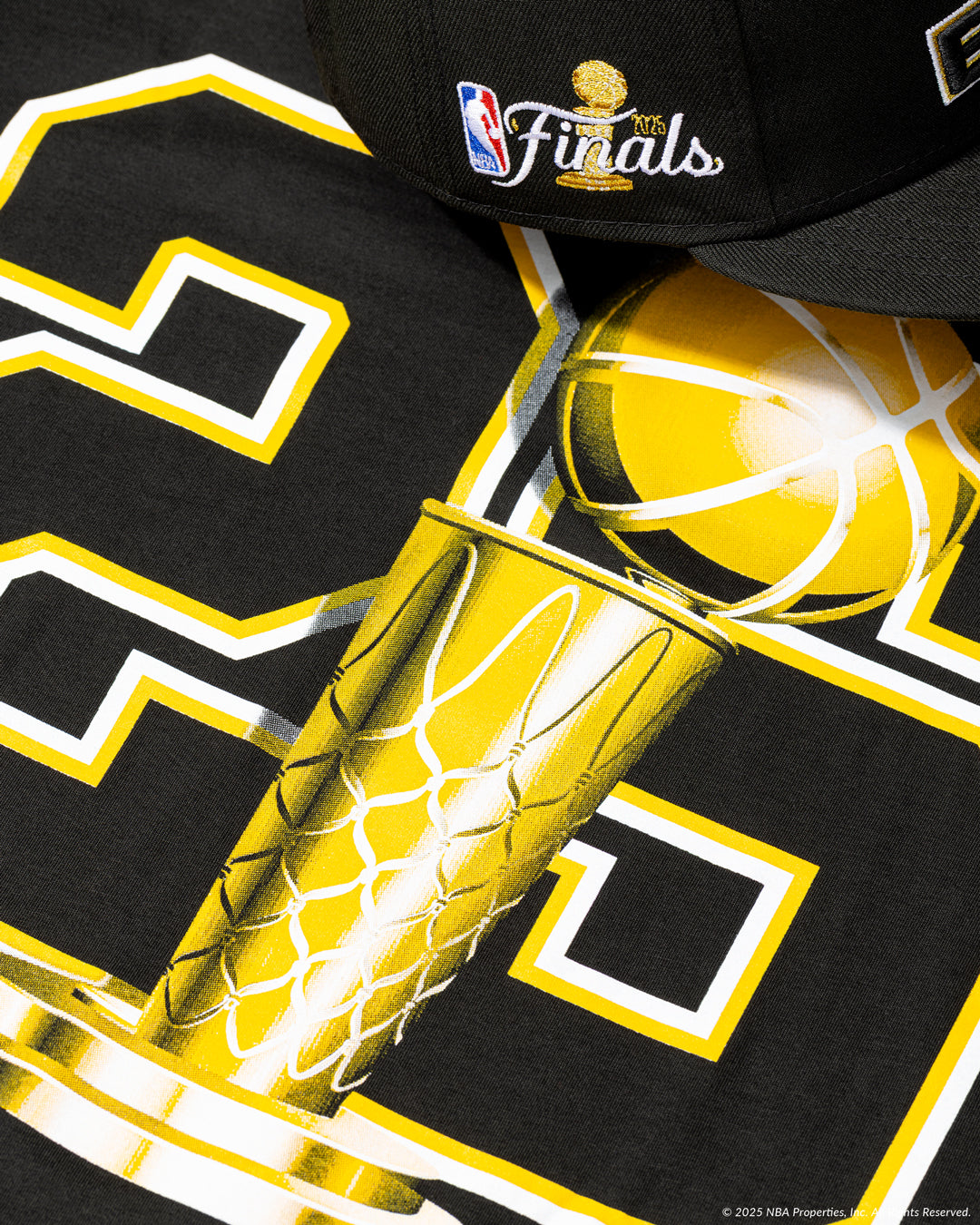 NBA Finals x DJ Khaled "We the Best" T-Shirt Detail