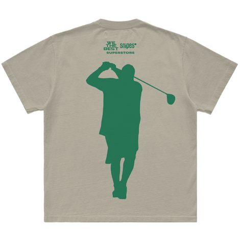 Let's Go Golfing T-Shirt - Tan Back